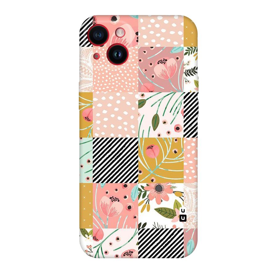 Leaf Stripe Polka Original Polycarbonate Back Case for iPhone 14 Plus