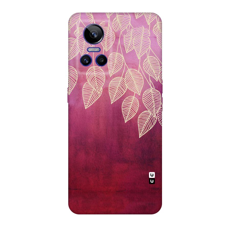 Leafy Outline Original Polycarbonate Back Case for Realme GT Neo 3