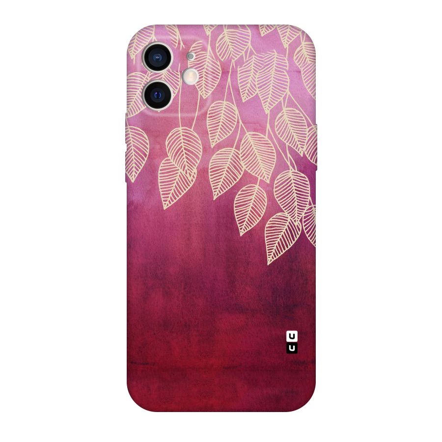 Leafy Outline Original Polycarbonate Back Case for iPhone 12