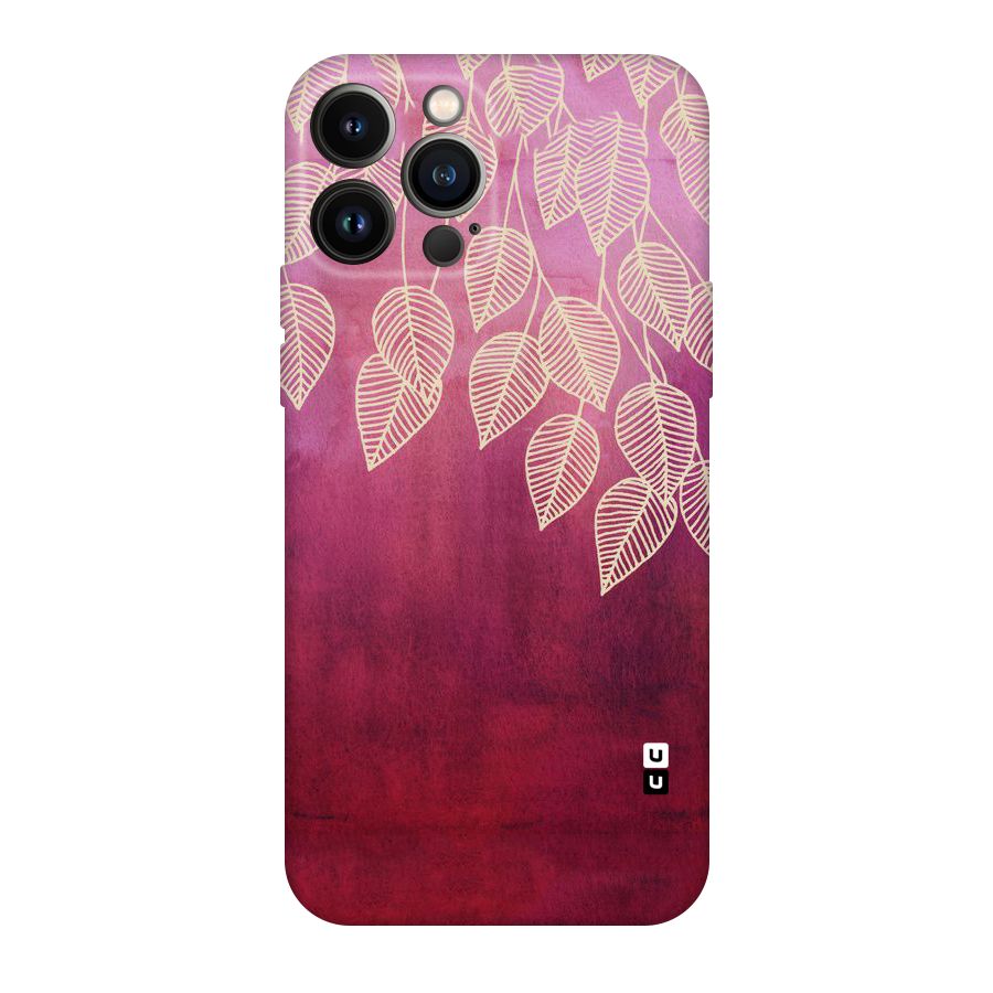 Leafy Outline Original Polycarbonate Back Case for iPhone 13 Pro Max