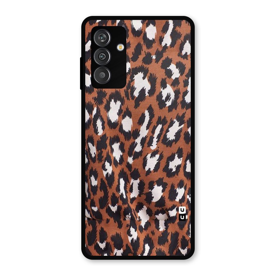 Leapord Design Metal Back Case for Galaxy F13
