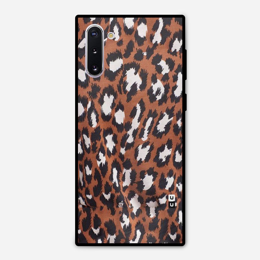 Leapord Design Metal Back Case for Galaxy Note 10