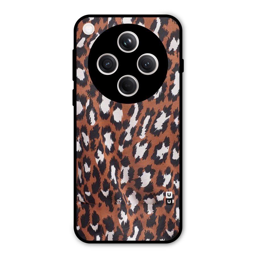 Leapord Design Metal Back Case for Oppo Find X8
