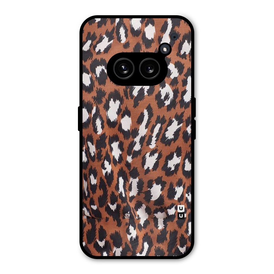 Leapord Design Metal Back Case for Nothing Phone 2a