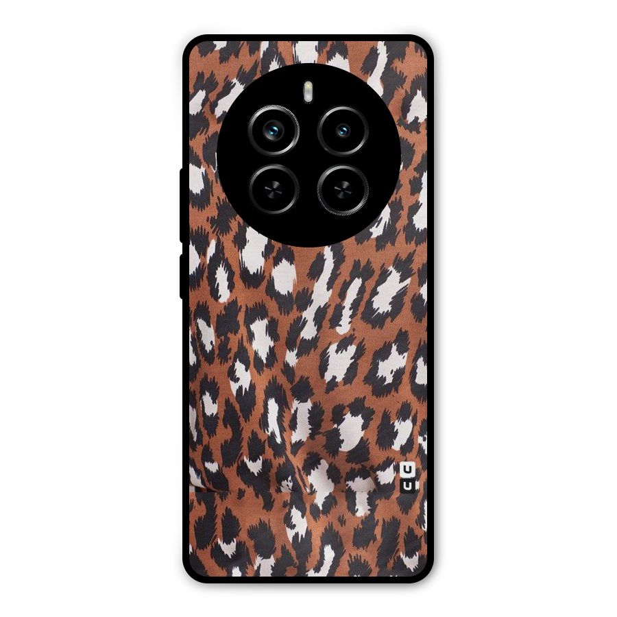 Leapord Design Metal Back Case for Realme P1 Pro