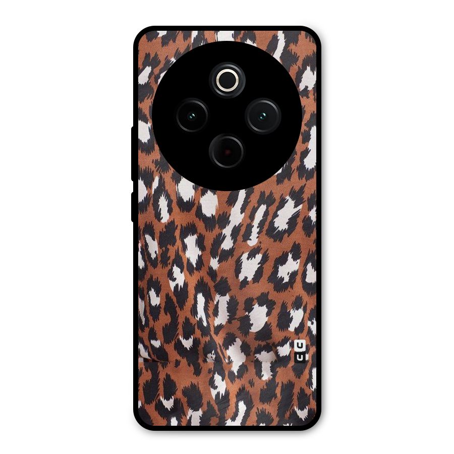 Leapord Design Metal Back Case for Vivo T4