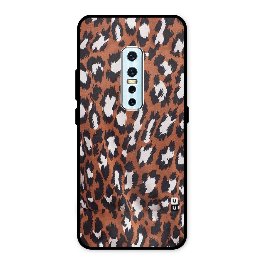 Leapord Design Metal Back Case for Vivo V17 Pro