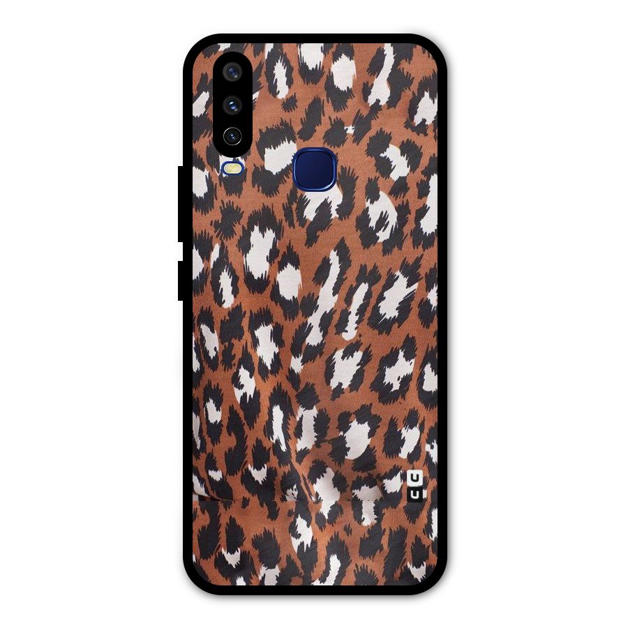 Leapord Design Metal Back Case for Vivo Y15