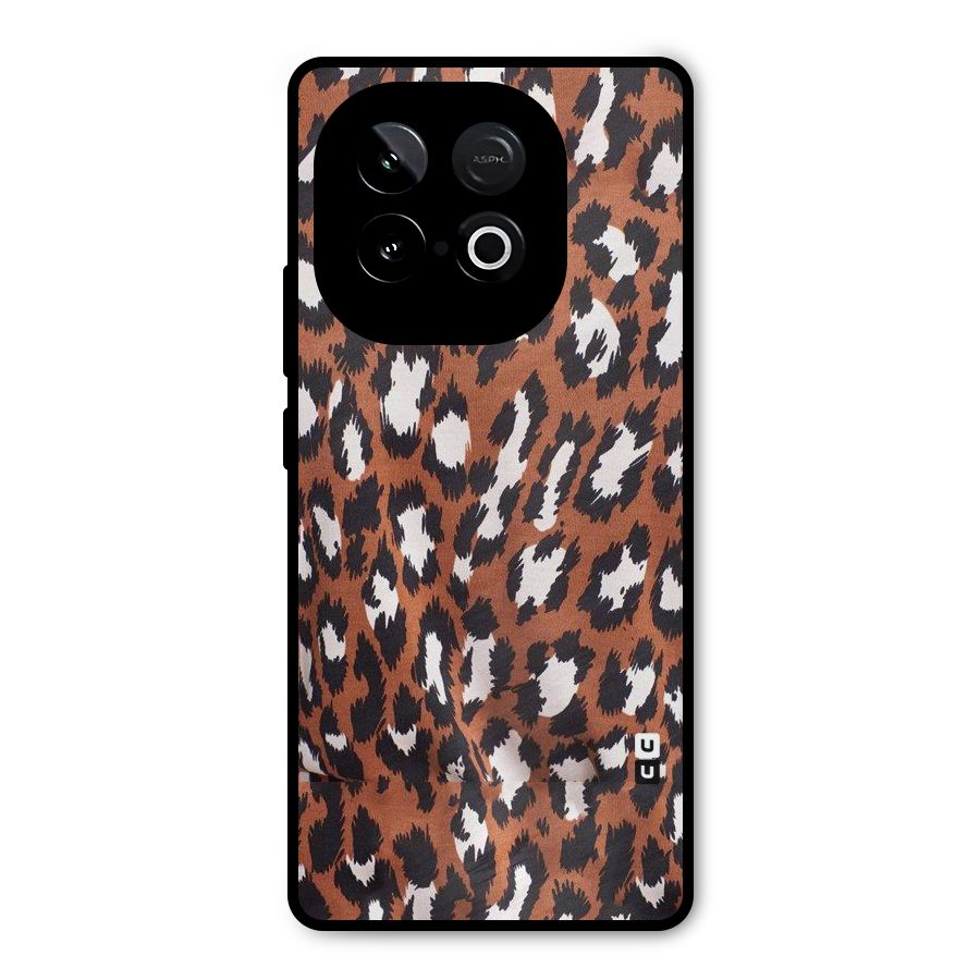 Leapord Design Metal Back Case for iQOO Neo 10