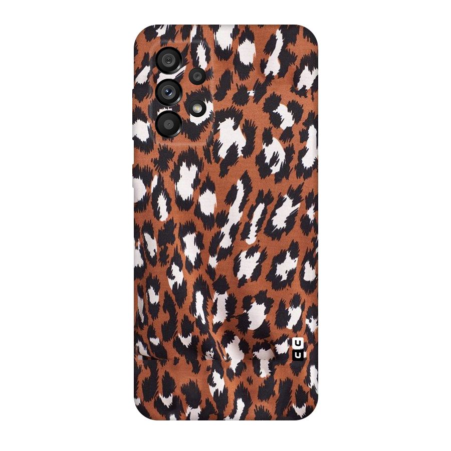 Leapord Design Original Polycarbonate Back Case for Galaxy A73 5G