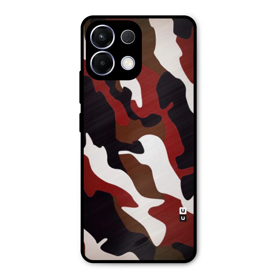 Leapord Pattern Metal Back Case for Oppo K13