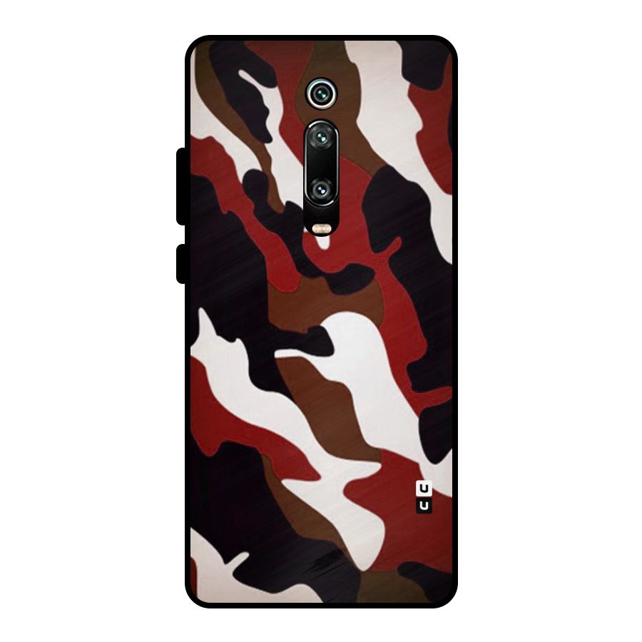 Leapord Pattern Metal Back Case for Redmi K20