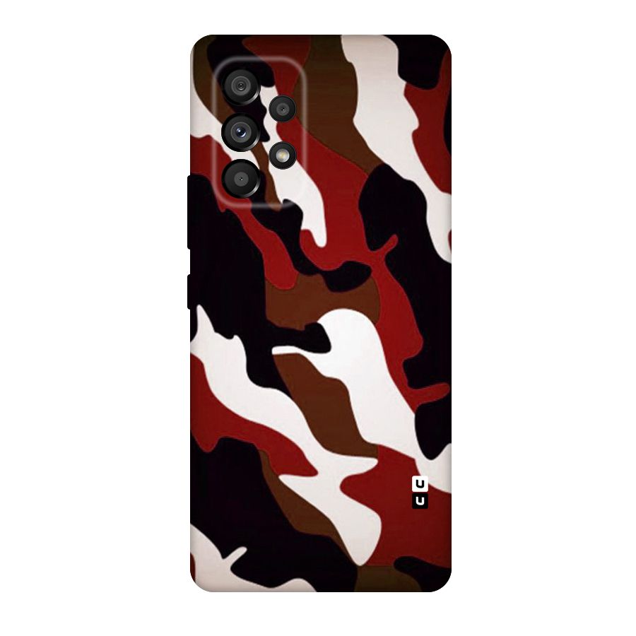Leapord Pattern Original Polycarbonate Back Case for Galaxy A53 5G