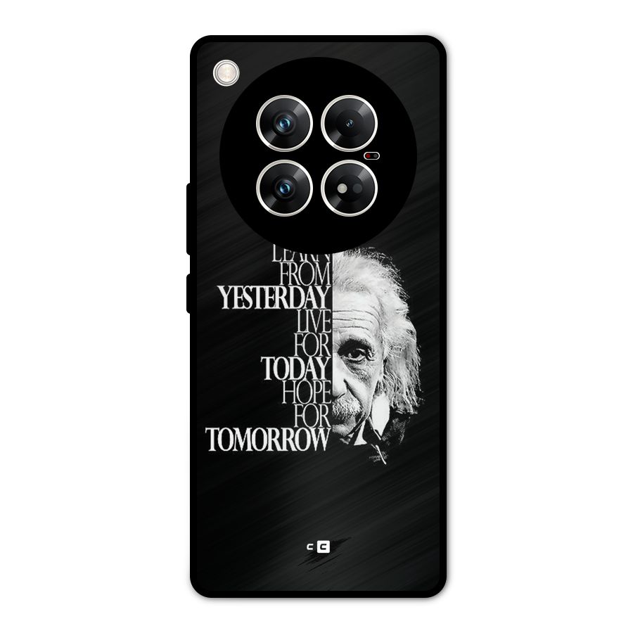 Learn From Yesterday Metal Back Case for Infinix Zero 40 5G