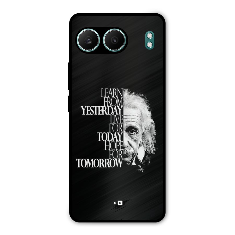 Learn From Yesterday Metal Back Case for OnePlus Nord 4