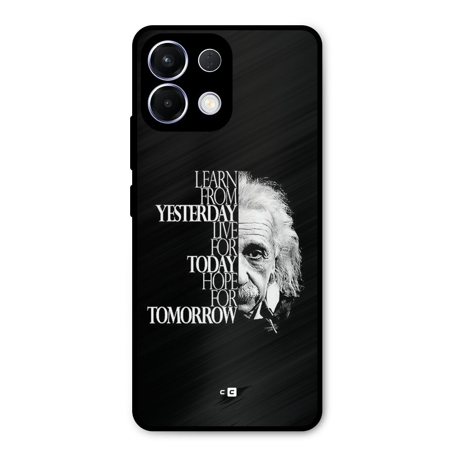 Learn From Yesterday Metal Back Case for Oppo K13