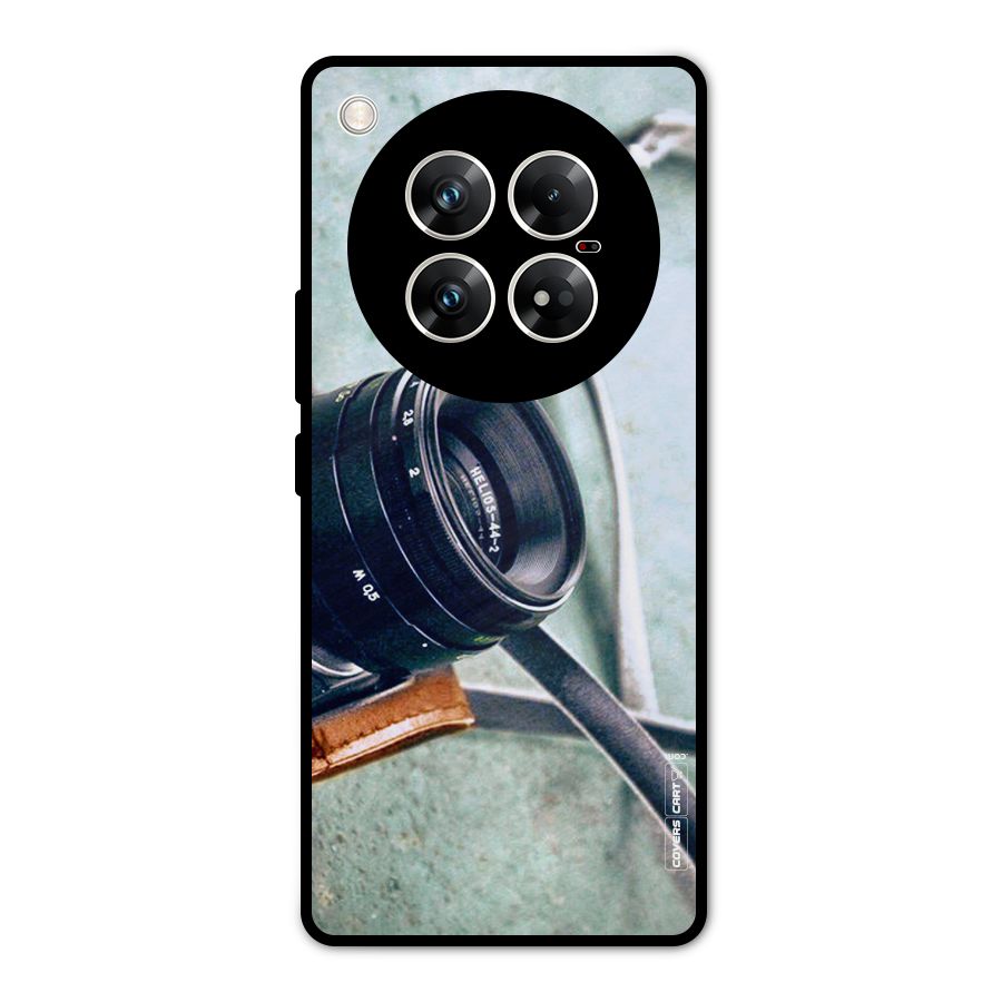Leather Camera Lens Metal Back Case for Infinix Zero 40 5G