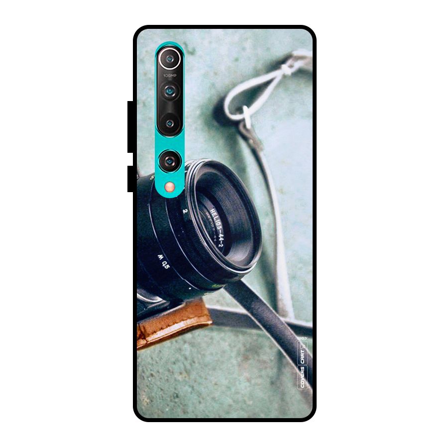 Leather Camera Lens Metal Back Case for Mi 10