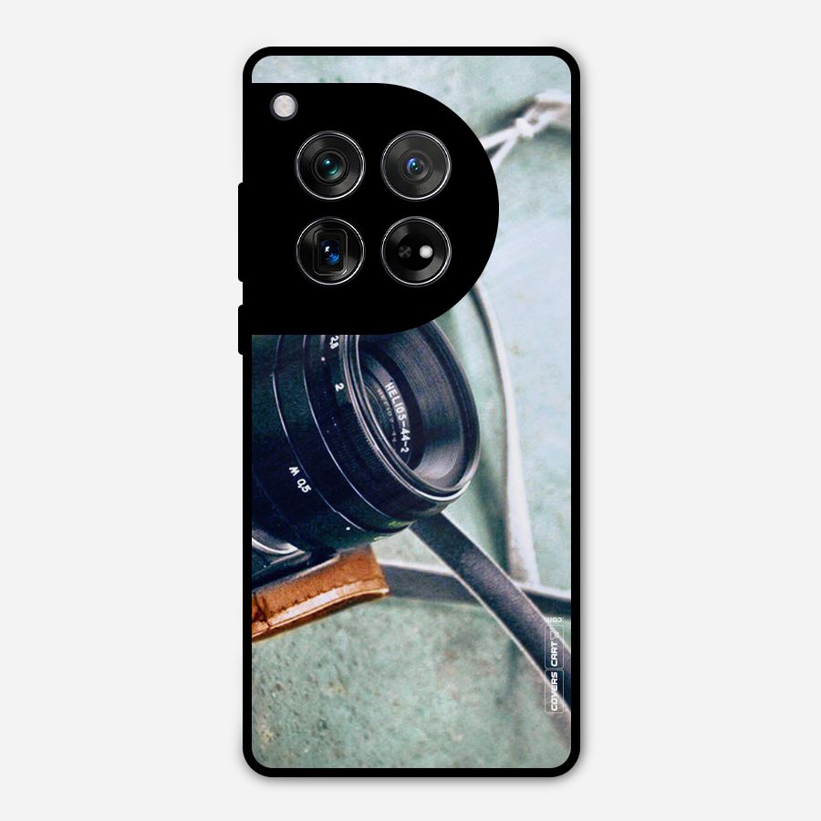 Leather Camera Lens Metal Back Case for OnePlus 12