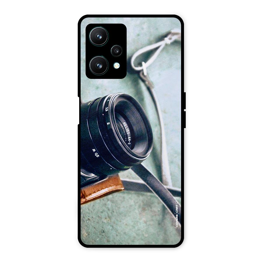 Leather Camera Lens Metal Back Case for Realme 9 Pro 5G