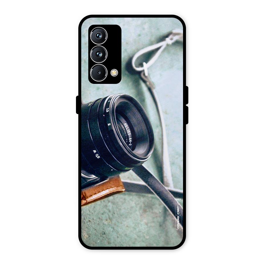 Leather Camera Lens Metal Back Case for Realme GT Master Edition