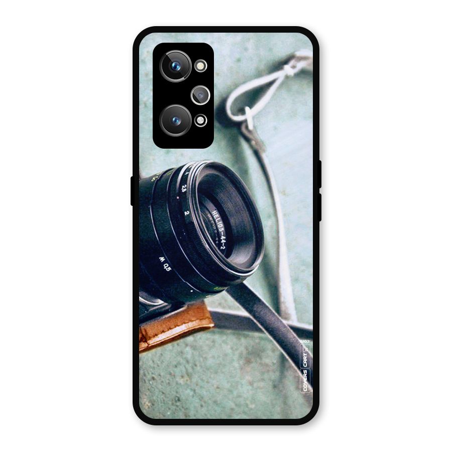 Leather Camera Lens Metal Back Case for Realme GT Neo 3T