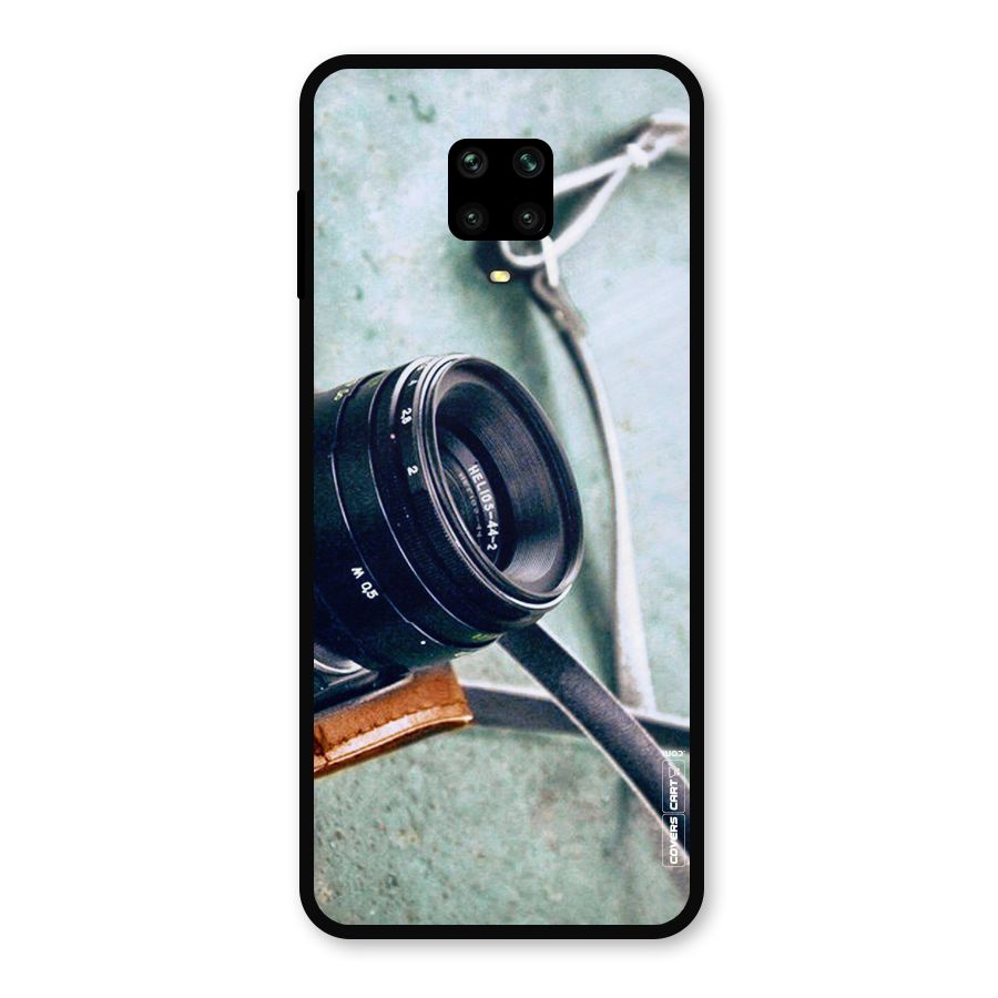 Leather Camera Lens Metal Back Case for Redmi Note 9 Pro Max