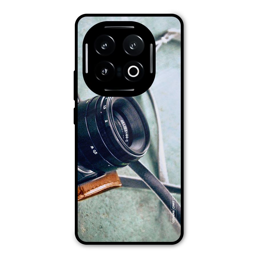 Leather Camera Lens Metal Back Case for iQOO 13