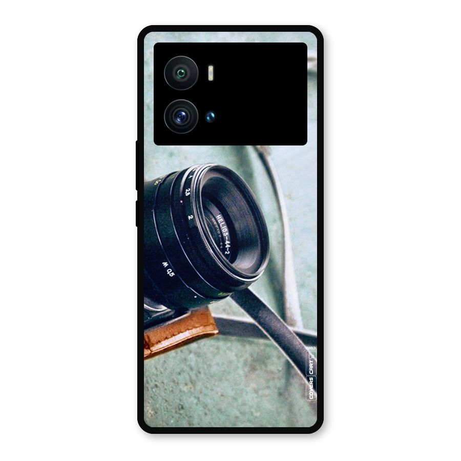 Leather Camera Lens Metal Back Case for iQOO 9 Pro