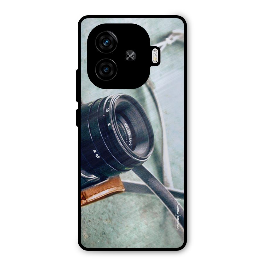 Leather Camera Lens Metal Back Case for iQOO Neo 10R