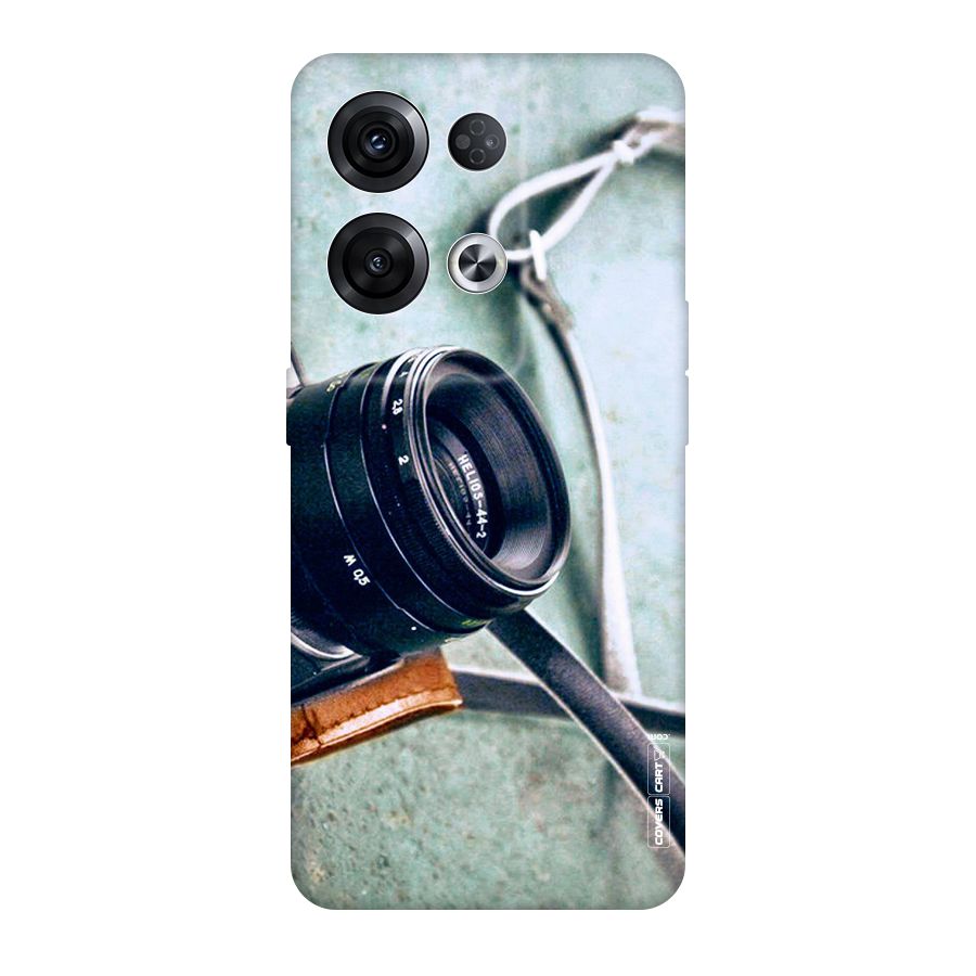 Leather Camera Lens Original Polycarbonate Back Case for Oppo Reno8 Pro 5G