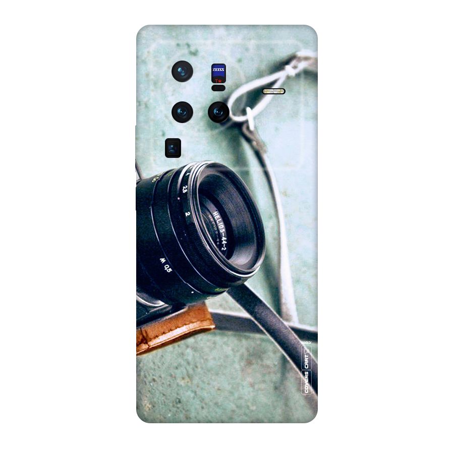 Leather Camera Lens Original Polycarbonate Back Case for Vivo X80