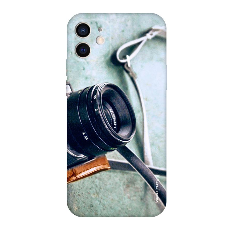 Leather Camera Lens Original Polycarbonate Back Case for iPhone 12