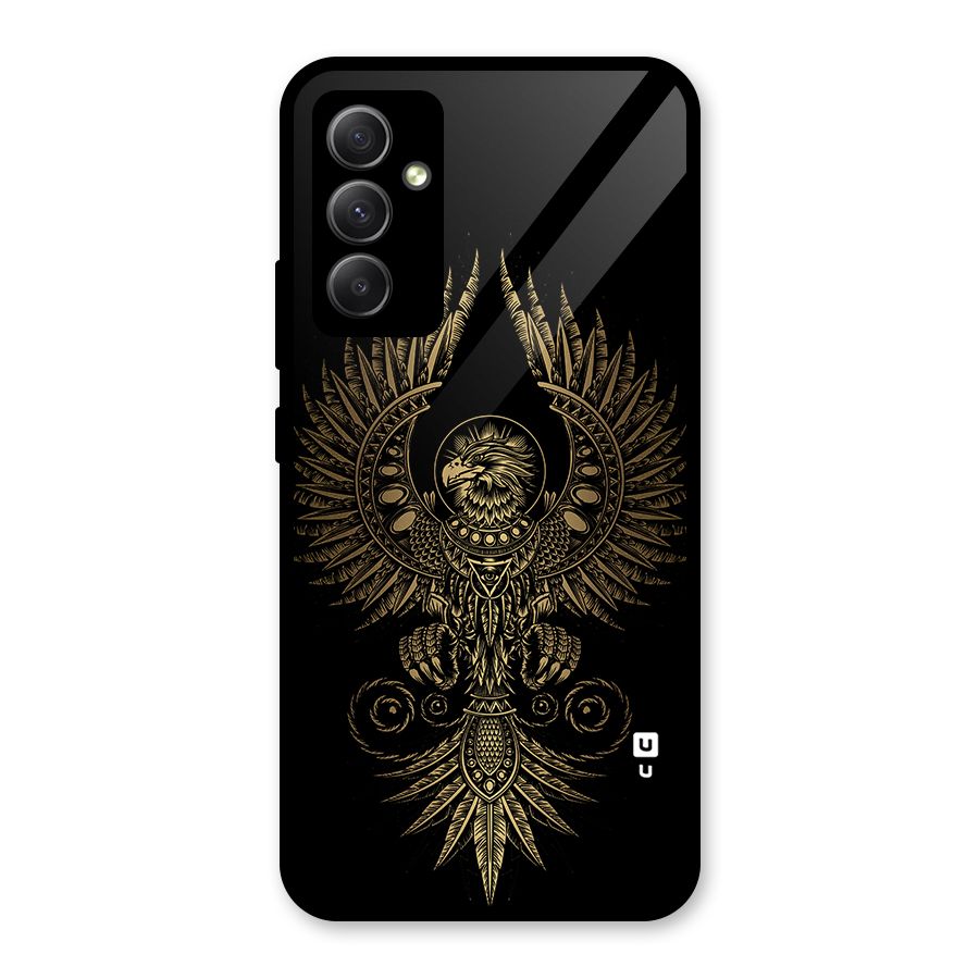 Legendary Phoenix Glass Back Case for Galaxy A34
