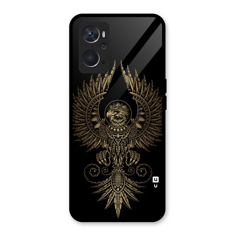 Legendary Phoenix Glass Back Case for Oppo K10 4G