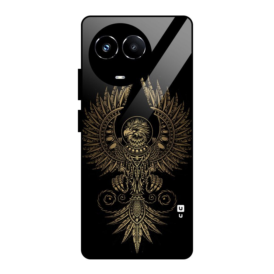 Legendary Phoenix Glass Back Case for Realme 11X