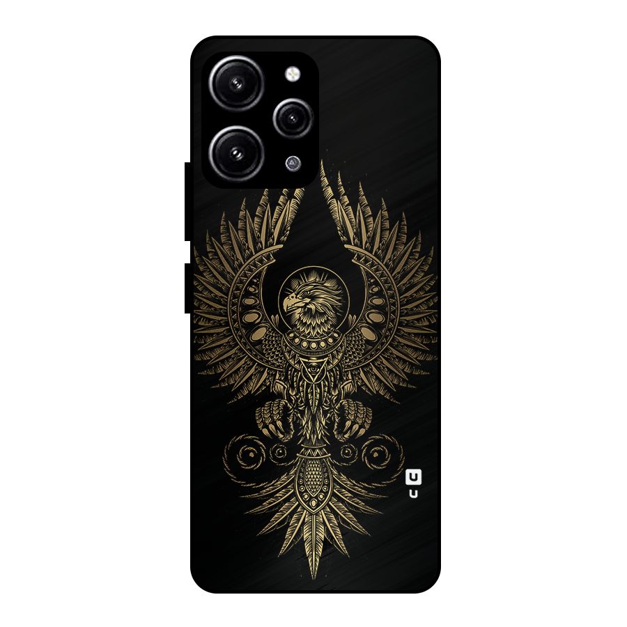 Legendary Phoenix Glass Back Case for Redmi 12 4G