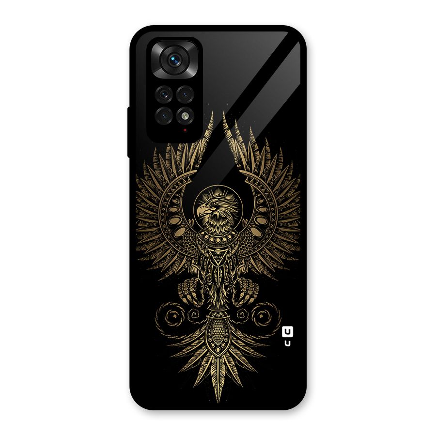 Legendary Phoenix Glass Back Case for Redmi Note 11S