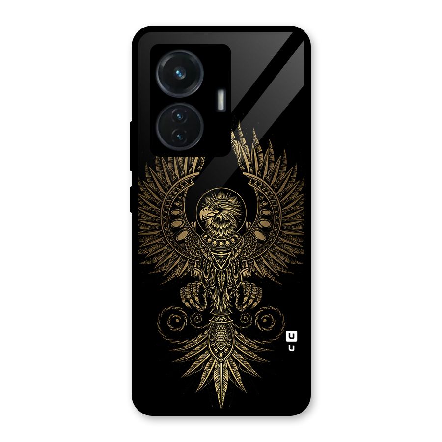 Legendary Phoenix Glass Back Case for Vivo T1 44W