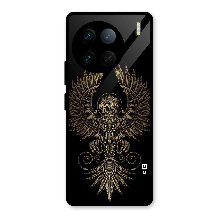 Legendary Phoenix Glass Back Case for Vivo X90 Pro