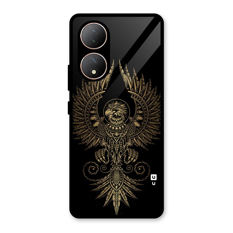 Legendary Phoenix Glass Back Case for Vivo Y100A