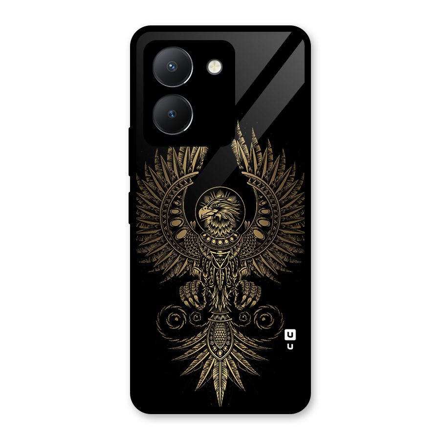 Legendary Phoenix Glass Back Case for Vivo Y36
