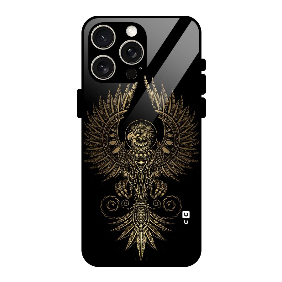 Legendary Phoenix Glass Back Case for iPhone 15 Pro Max
