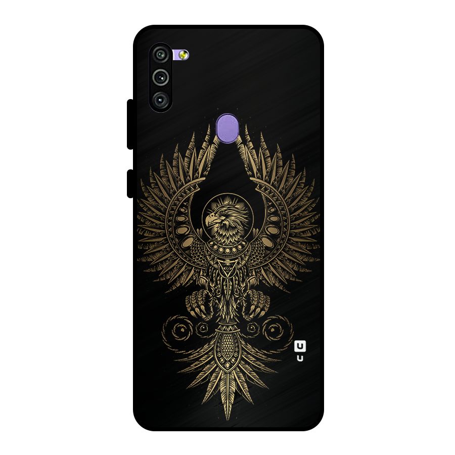 Legendary Phoenix Metal Back Case for Galaxy M11