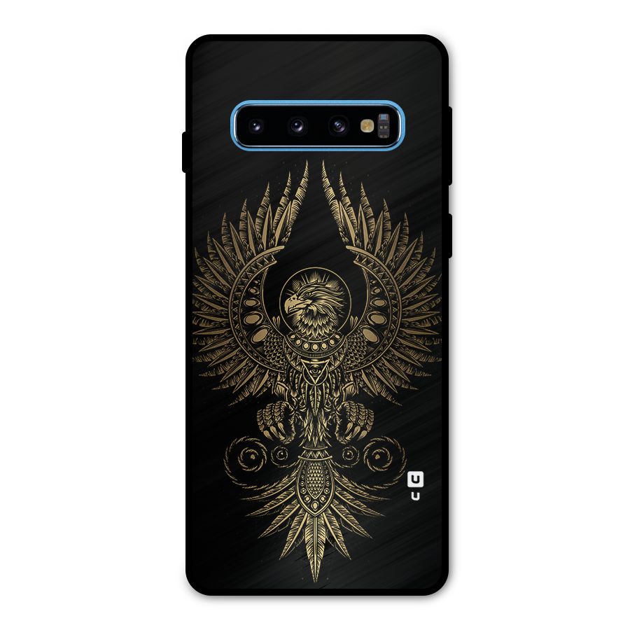 Legendary Phoenix Metal Back Case for Galaxy S10
