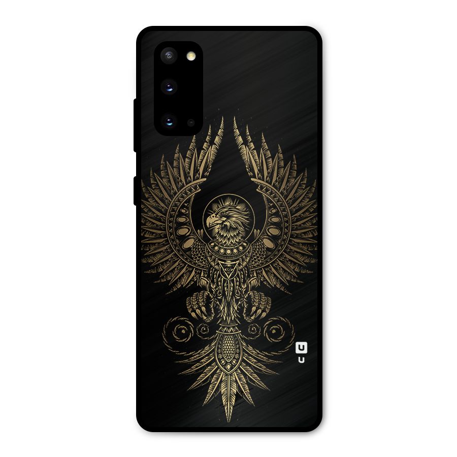 Legendary Phoenix Metal Back Case for Galaxy S20