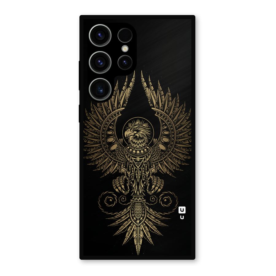Legendary Phoenix Metal Back Case for Galaxy S23 Ultra