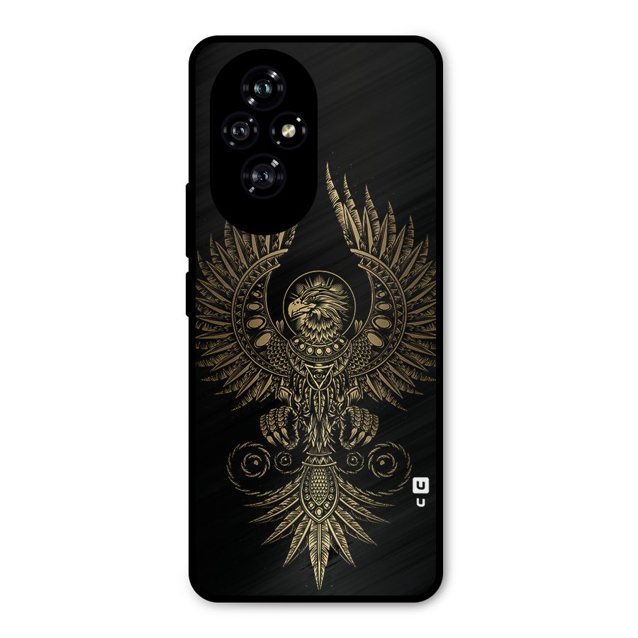 Legendary Phoenix Metal Back Case for Honor 200