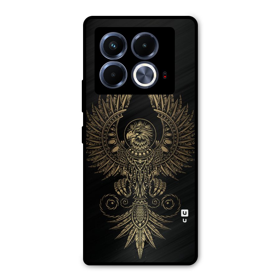 Legendary Phoenix Metal Back Case for Infinix Note 40 5G