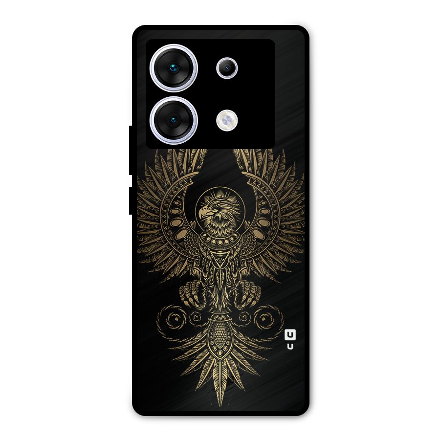 Legendary Phoenix Metal Back Case for Infinix Zero 30 5G
